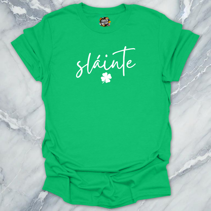 Slainte Shamrock Drinking T-Shirt