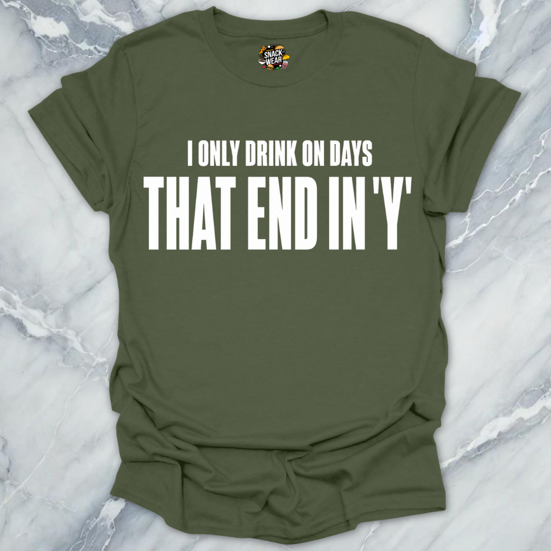 Drinking Days Process T-Shirt