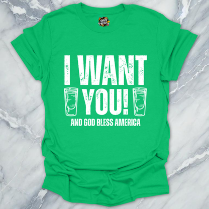 I Want You USA T-Shirt