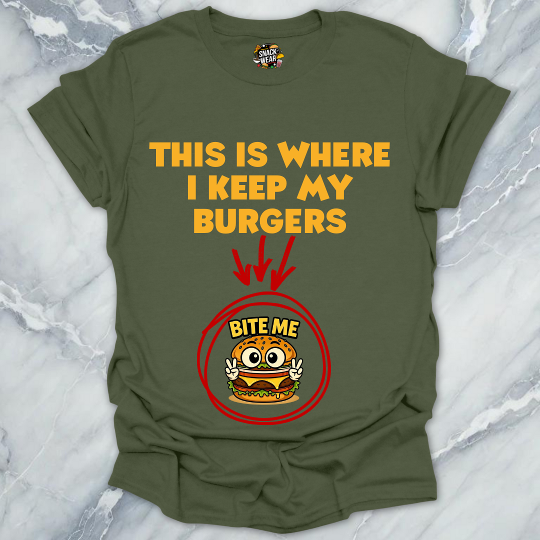 Keep My Burgers T-Shirt