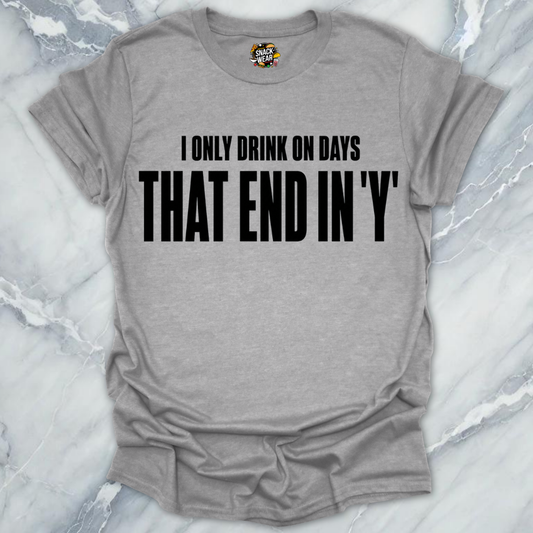Drinking Days Process T-Shirt