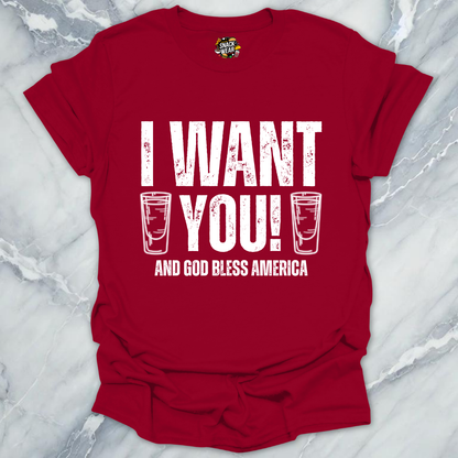 I Want You USA T-Shirt