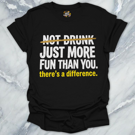 More Fun Drinking T-Shirt