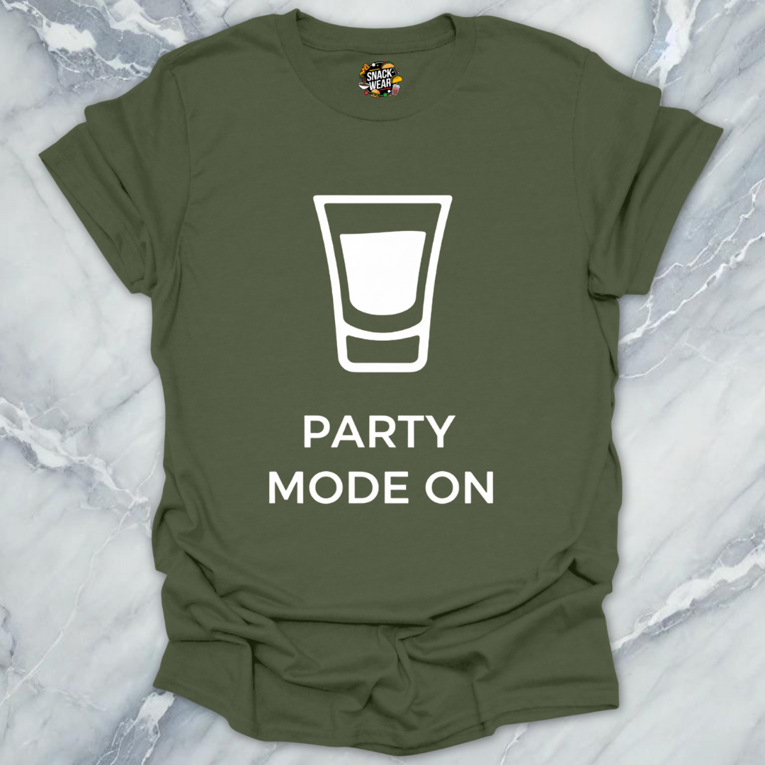 Party Mode On T-Shirt