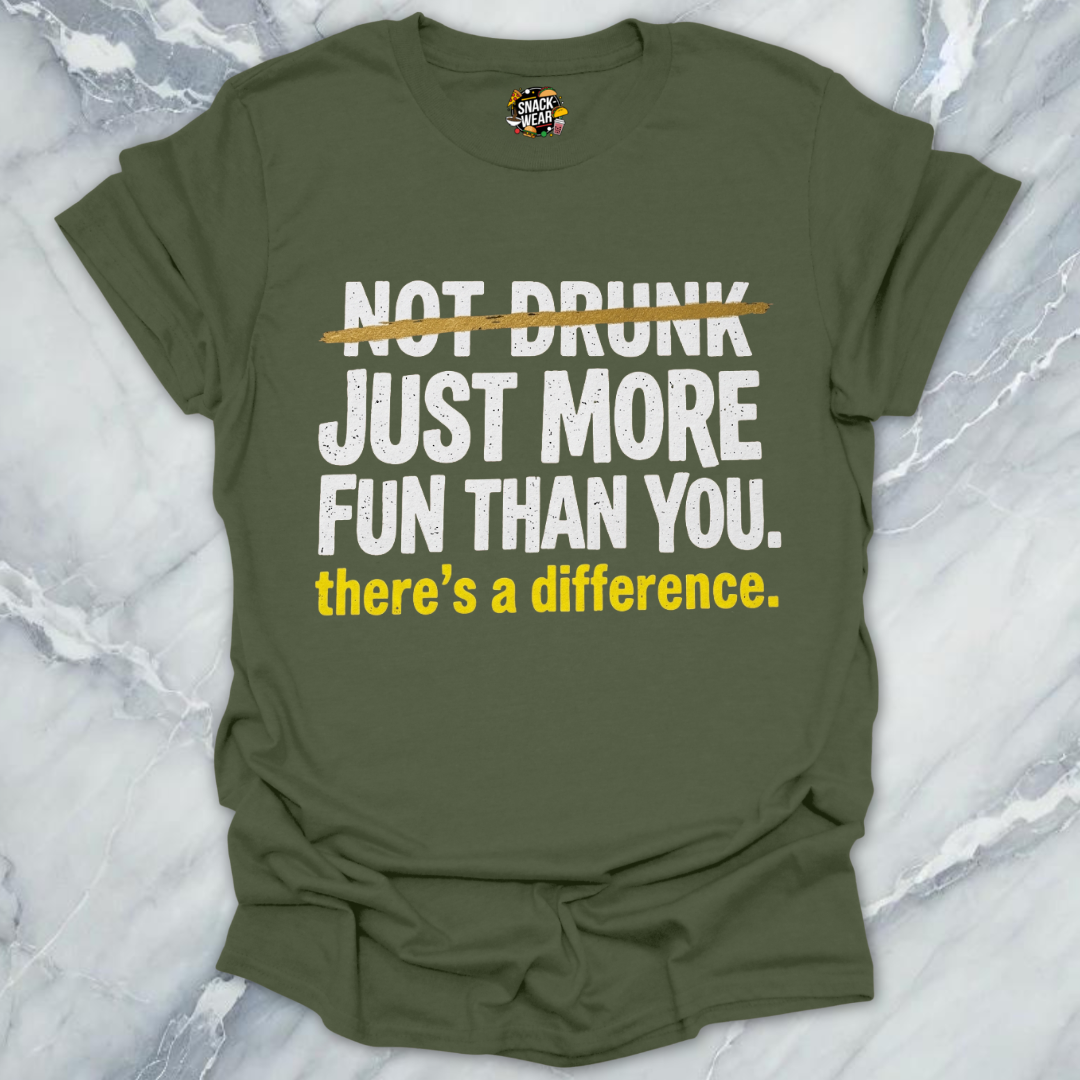 More Fun Drinking T-Shirt