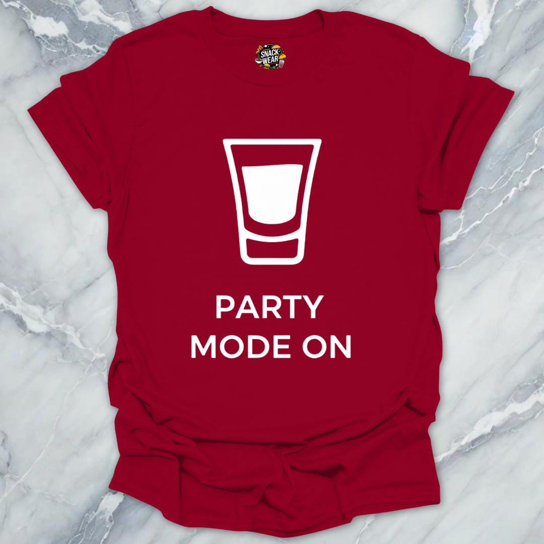 Party Mode On T-Shirt