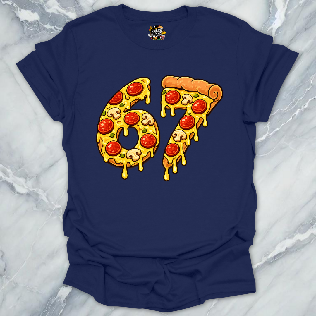 67 67 Pizza Meme T-Shirt