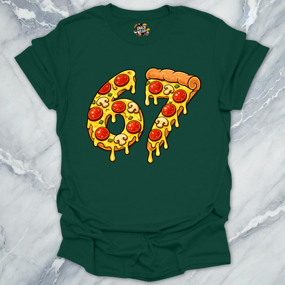 67 67 Pizza Meme T-Shirt