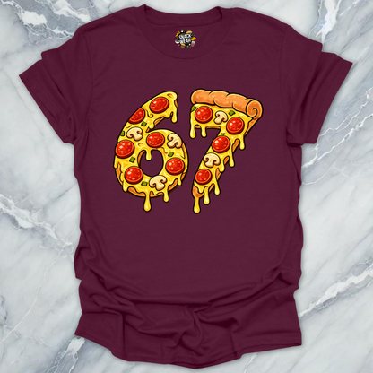 67 67 Pizza Meme T-Shirt