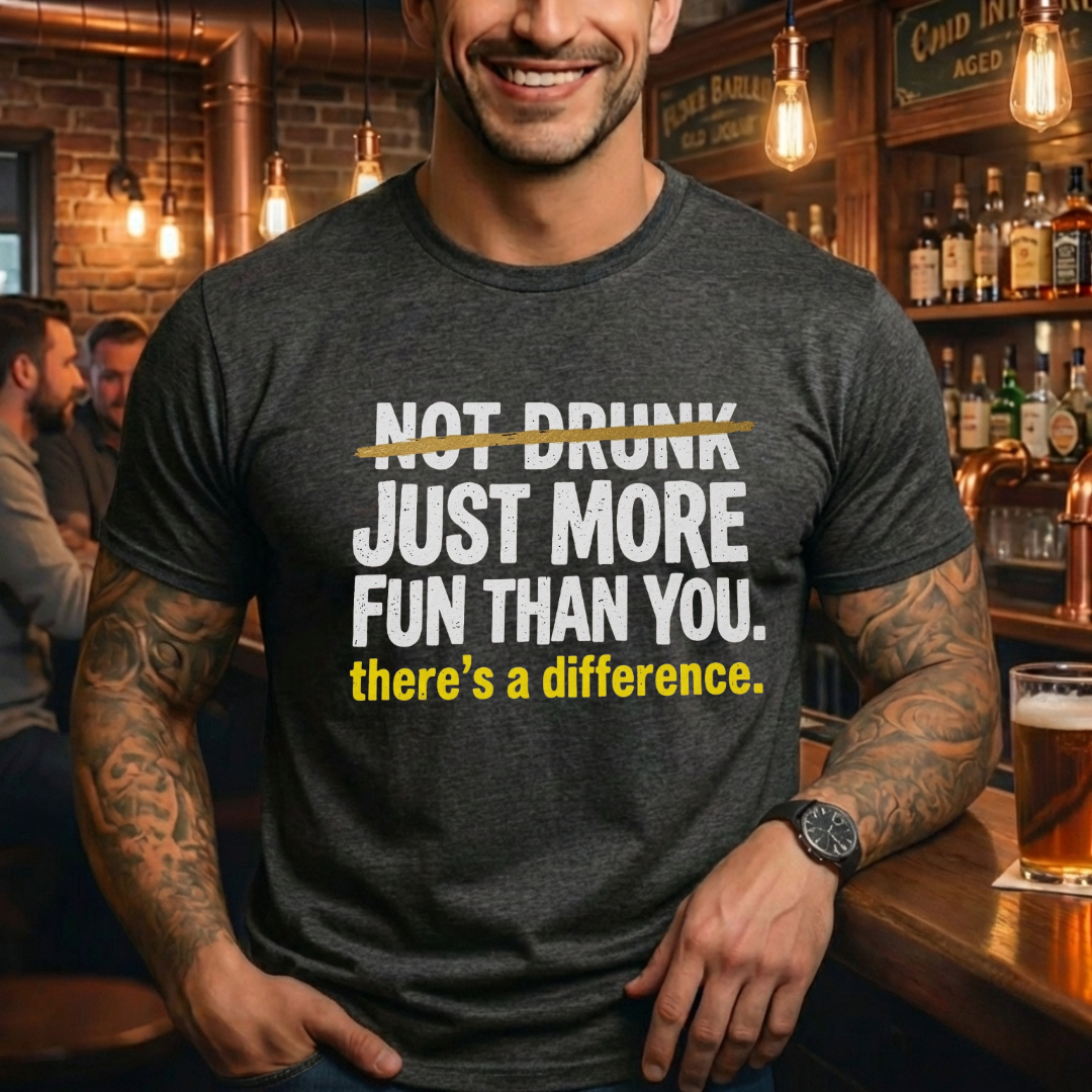 More Fun Drinking T-Shirt