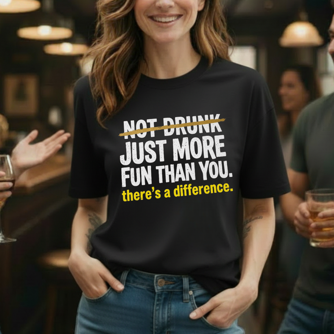 More Fun Drinking T-Shirt