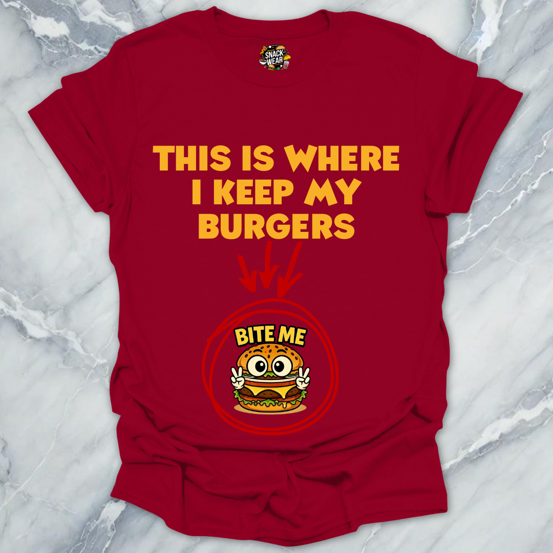 Keep My Burgers T-Shirt