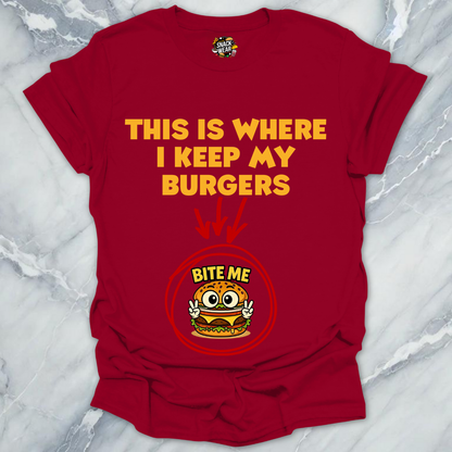 Keep My Burgers T-Shirt