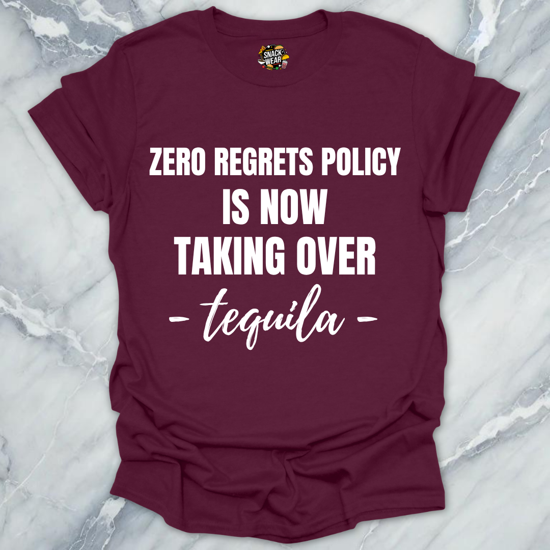 Zero Regrets Tequila T-Shirt