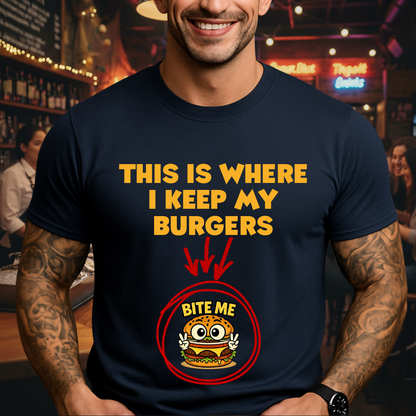 Keep My Burgers T-Shirt