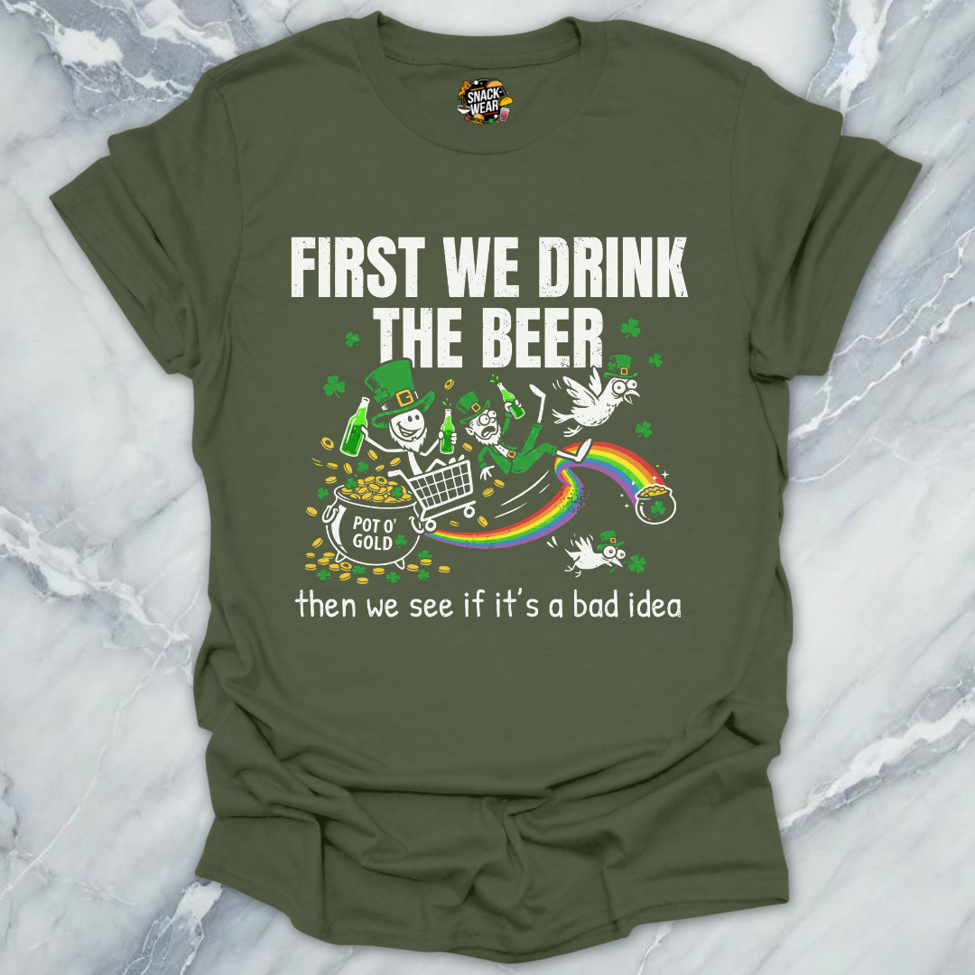 Bad Idea Beer St Patrick T-Shirt