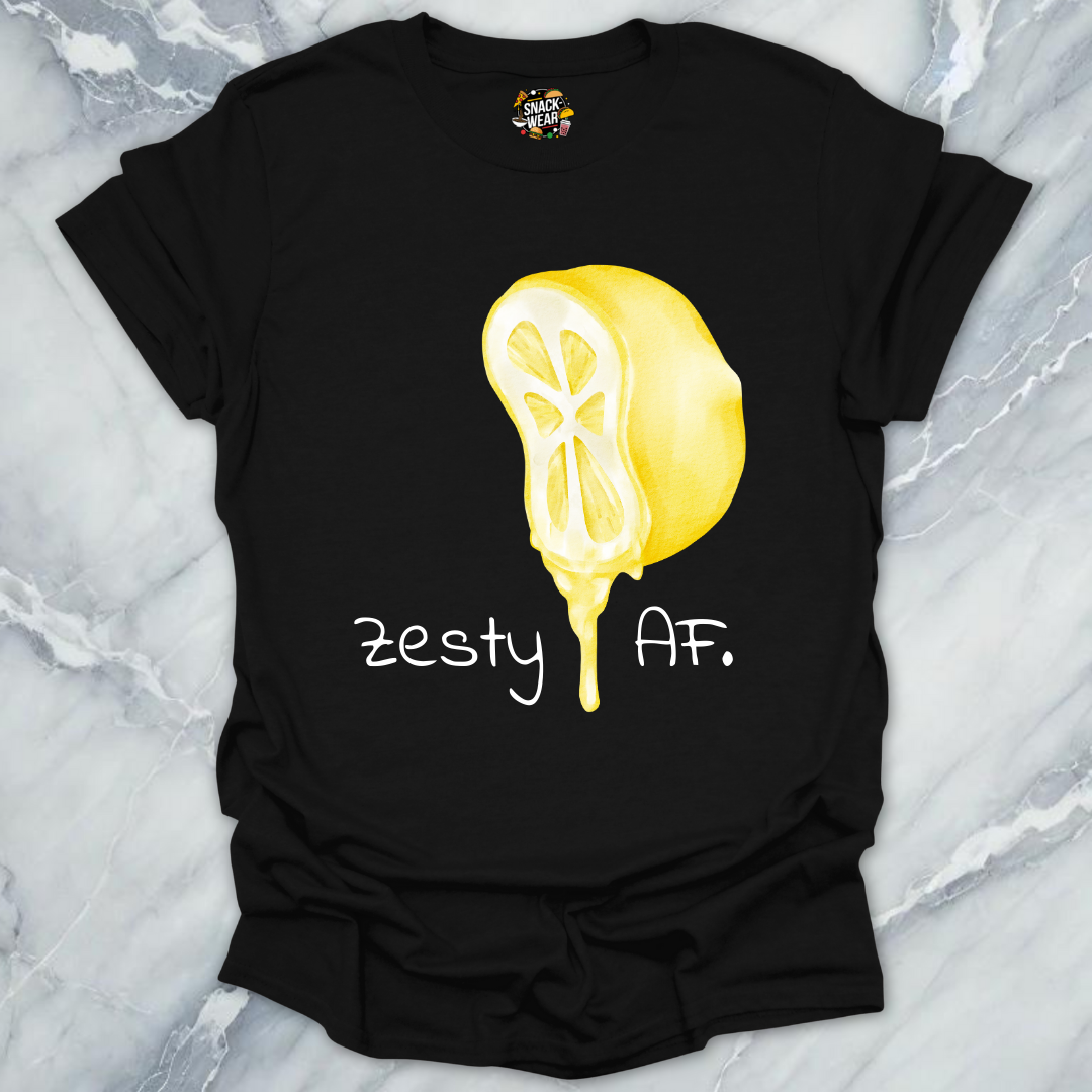 Zesty AF Lemon Citrus Core T-Shirt