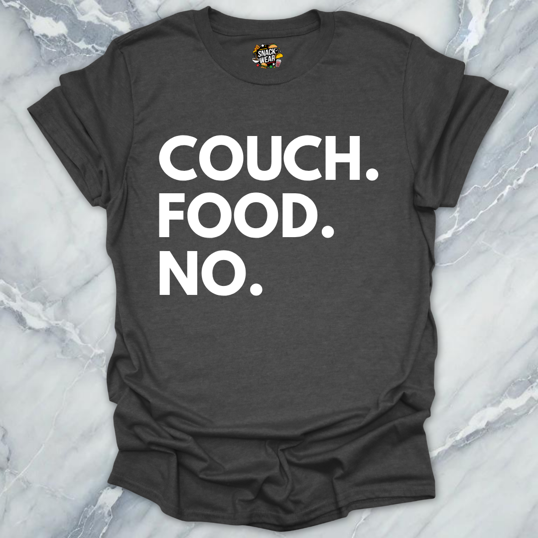 Couch Food No Introvert T-Shirt