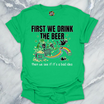 Bad Idea Beer St Patrick T-Shirt