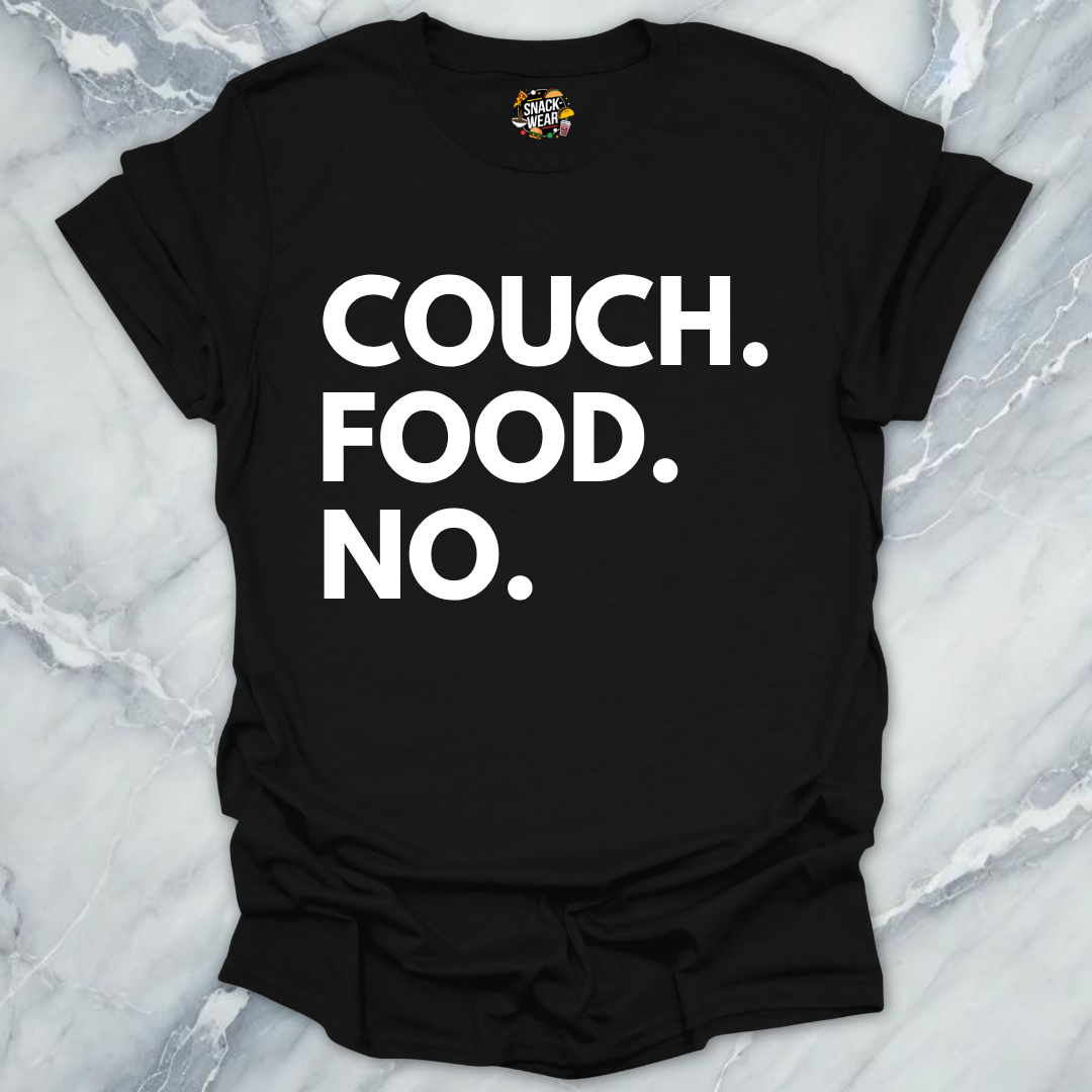 Couch Food No Introvert T-Shirt