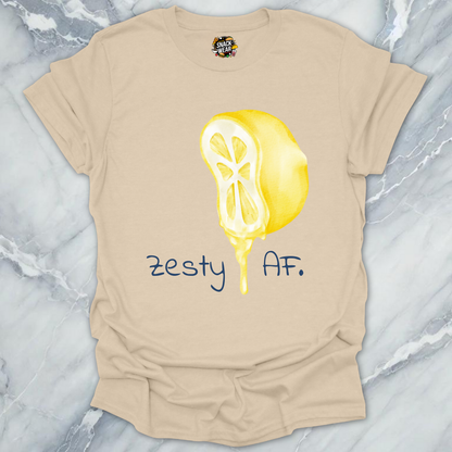 Zesty AF Lemon Citrus Core T-Shirt