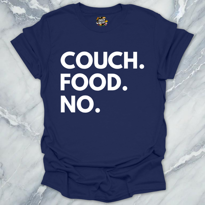 Couch Food No Introvert T-Shirt