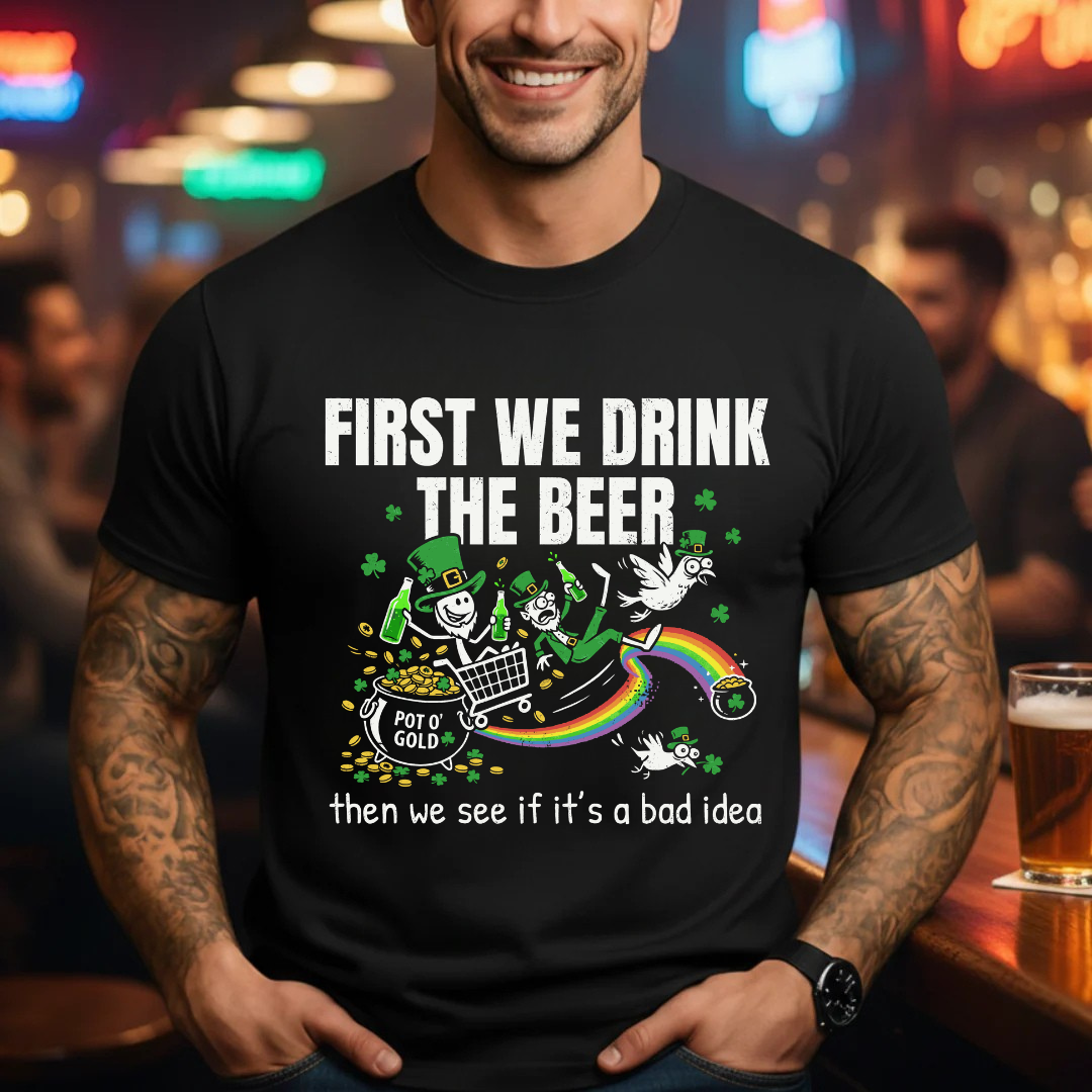 Bad Idea Beer St Patrick T-Shirt