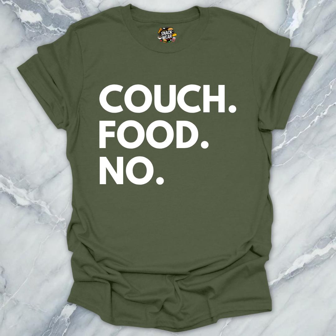Couch Food No Introvert T-Shirt