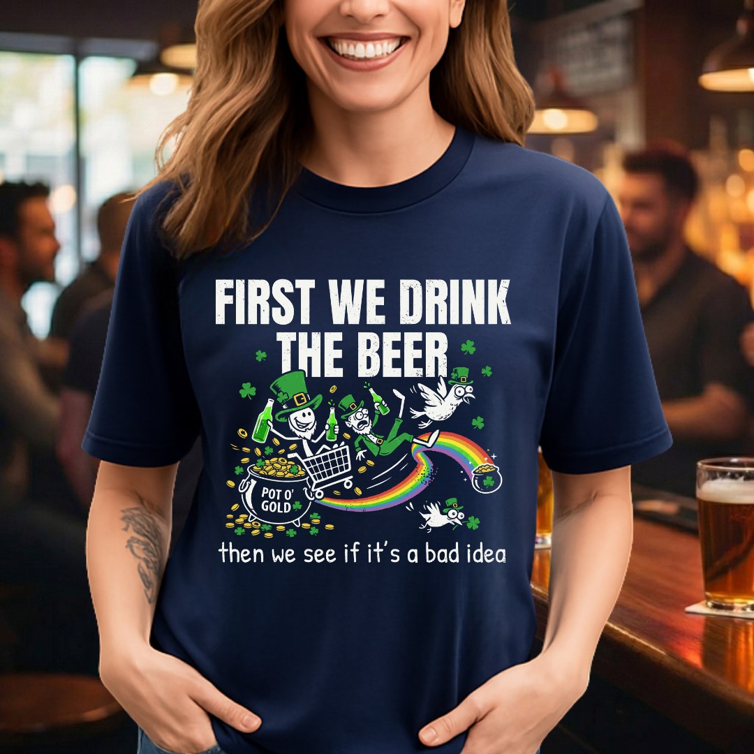 Bad Idea Beer St Patrick T-Shirt