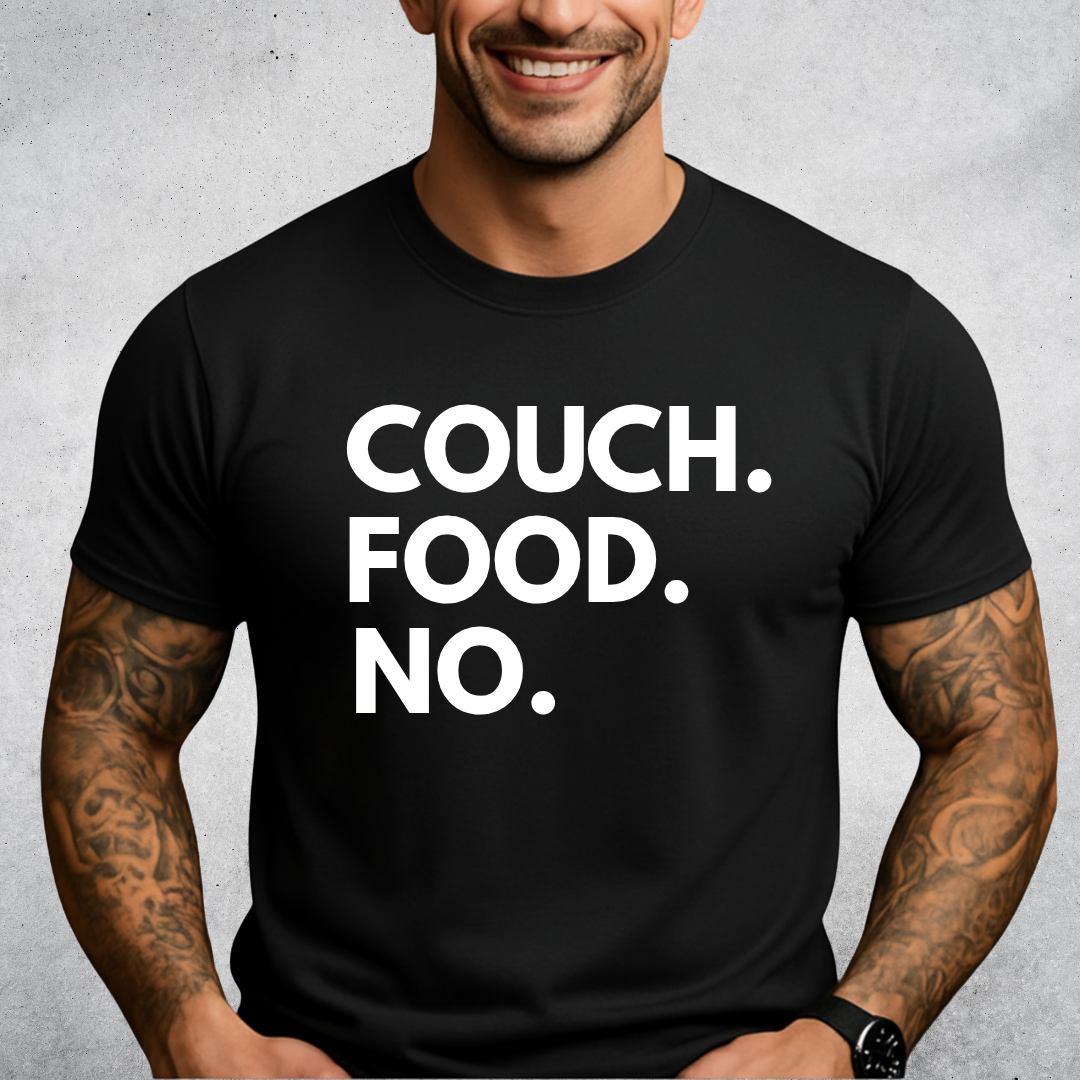 Couch Food No Introvert T-Shirt