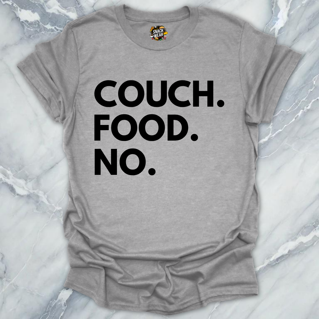 Couch Food No Introvert T-Shirt