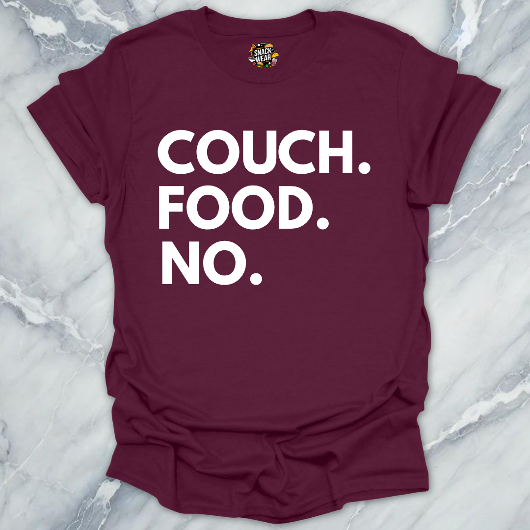 Couch Food No Introvert T-Shirt