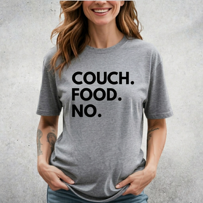 Couch Food No Introvert T-Shirt
