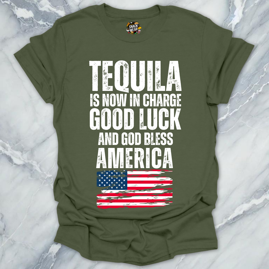 America Tequila In Charge T-Shirt