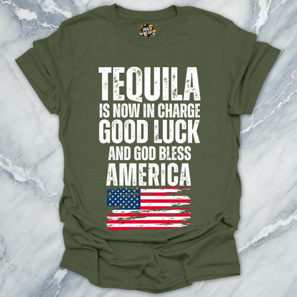America Tequila In Charge T-Shirt