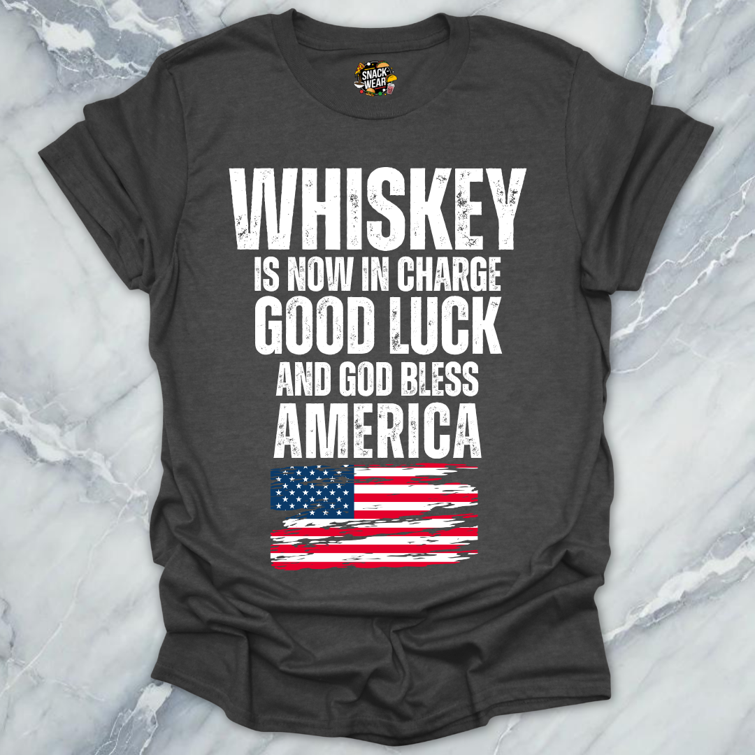 Whiskey In Charge America T-Shirt