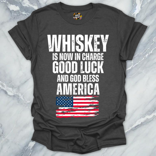 Whiskey In Charge America T-Shirt
