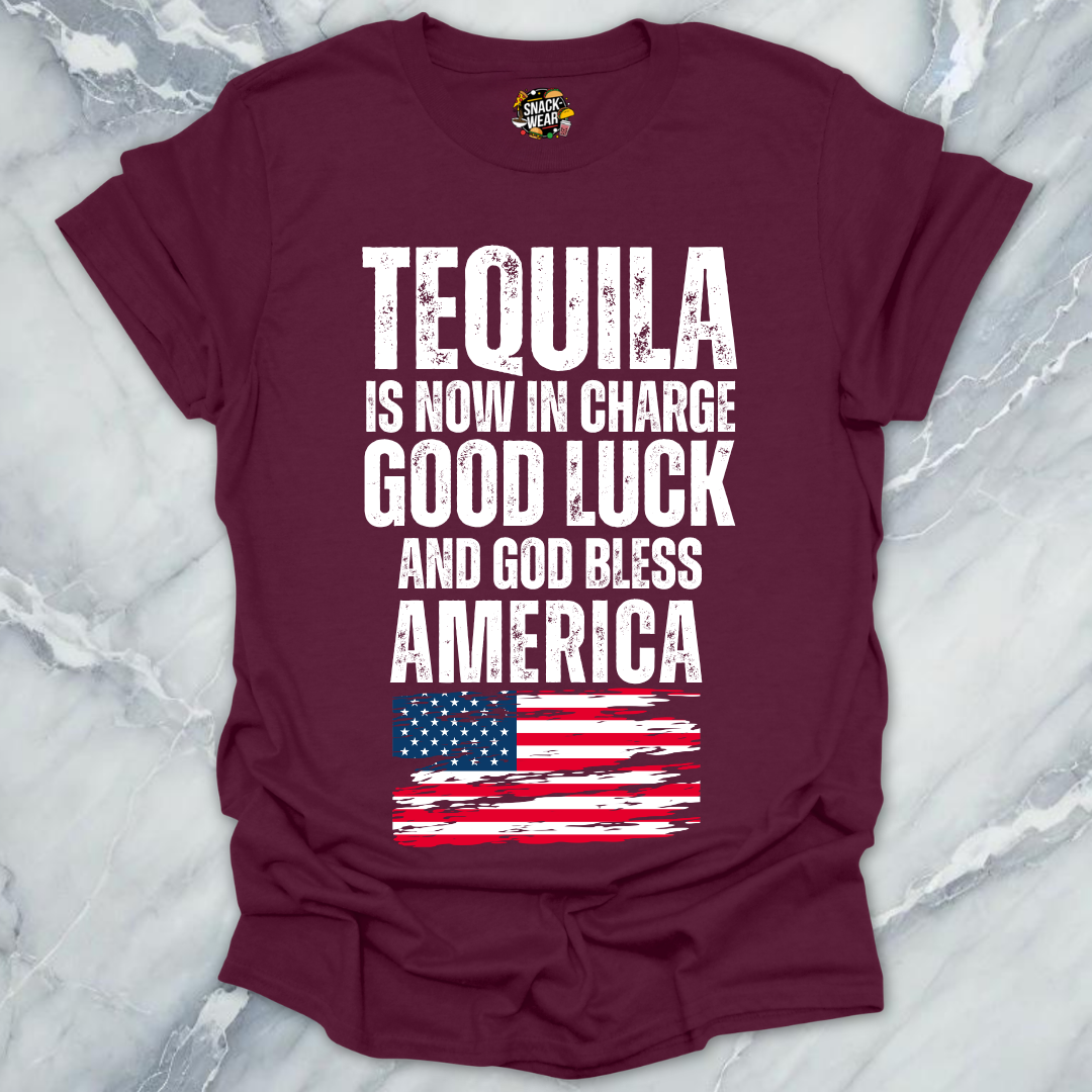 America Tequila In Charge T-Shirt