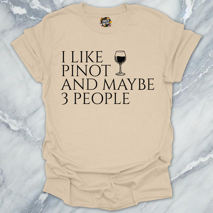 Pinot and 3 People T-Shirt