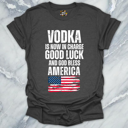 USA Vodka In Charge T-Shirt