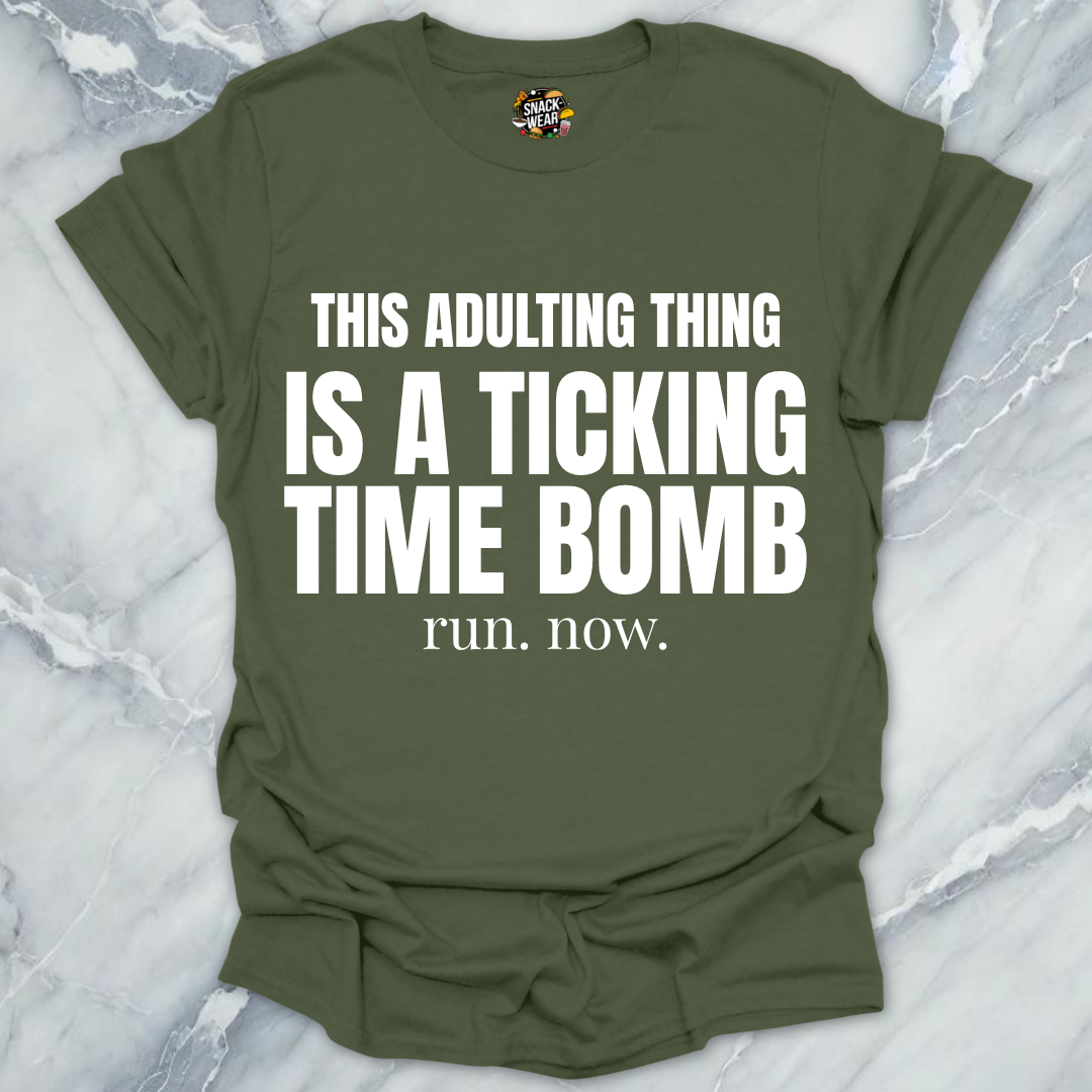 Adulting Time Bomb T-Shirt