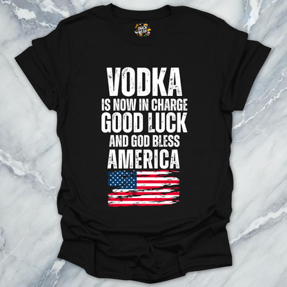 USA Vodka In Charge T-Shirt