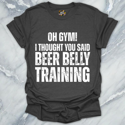 Beer Belly Training T-Shirt