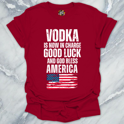 USA Vodka In Charge T-Shirt
