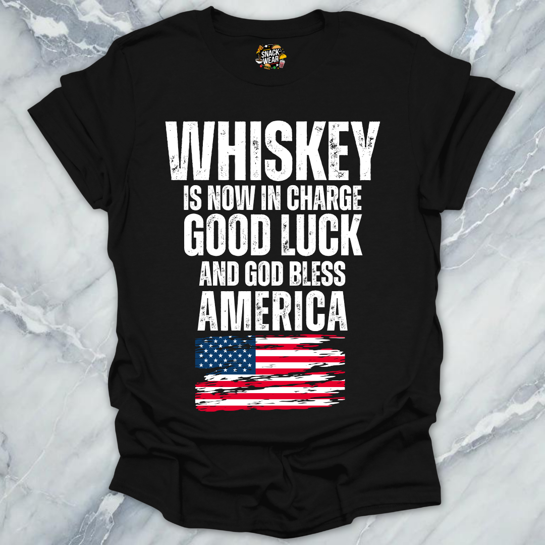 Whiskey In Charge America T-Shirt