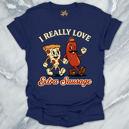 I Love Extra Sausage T-Shirt