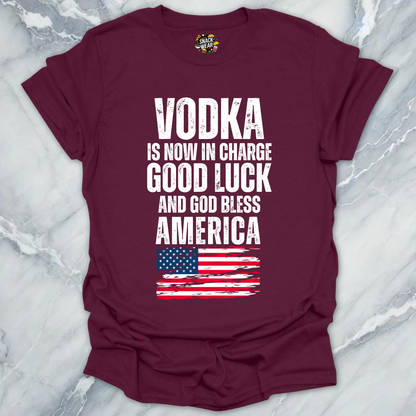 USA Vodka In Charge T-Shirt
