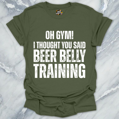 Beer Belly Training T-Shirt