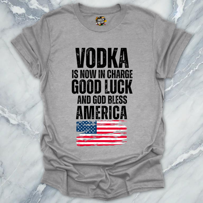 USA Vodka In Charge T-Shirt