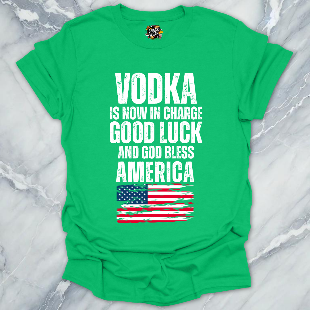 USA Vodka In Charge T-Shirt